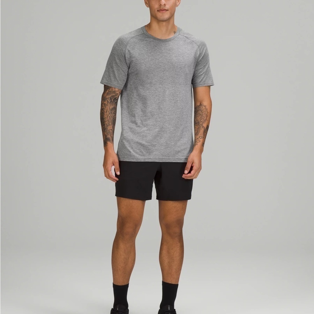 Lululemon Grey Crewneck Tee